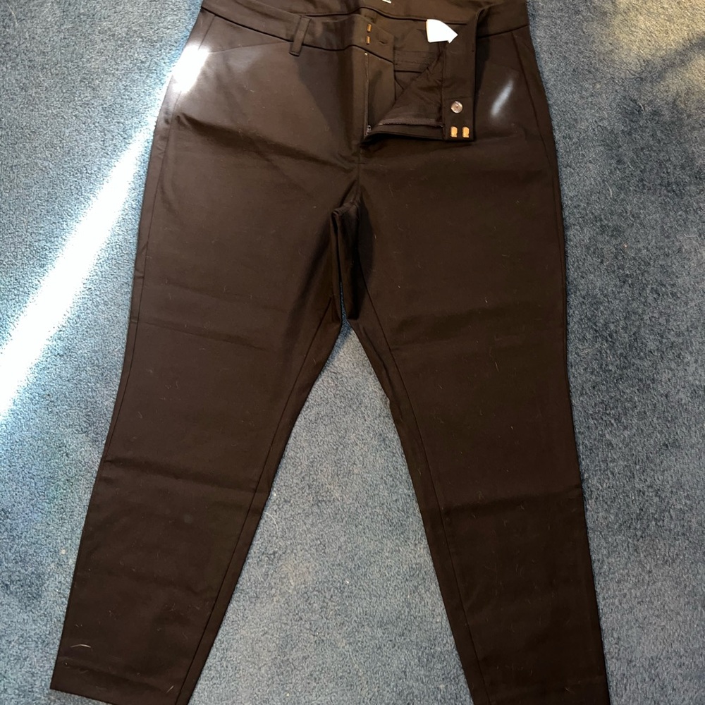NEW/NEVER WORN Black Old Navy Work Pants